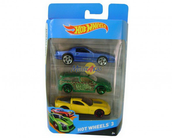 ΑΥΤΟΚΙΝΗΤΑΚΙΑ HOT WHEELS ΣΕΤ ΤΩΝ 3