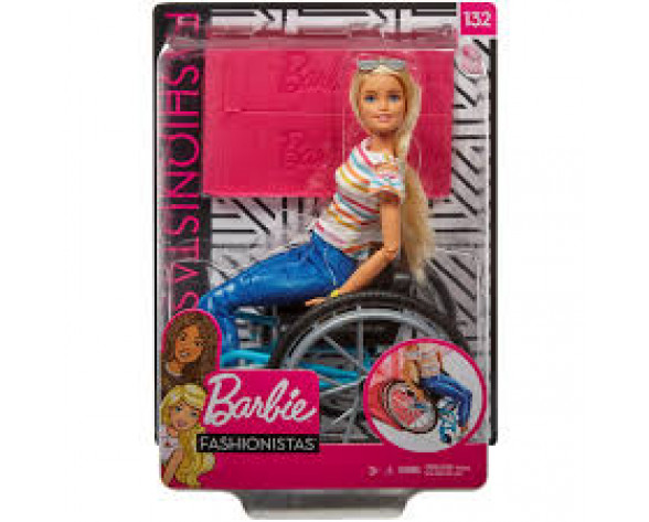 BARBIE ΜΕ ΑΝΑΠΗΡΙΚΟ ΑΜΑΞΙΔΙΟ