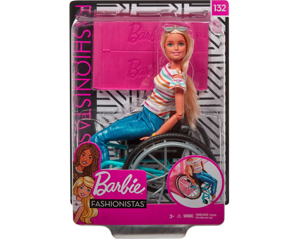 BARBIE ΜΕ ΑΝΑΠΗΡΙΚΟ ΑΜΑΞΙΔΙΟ