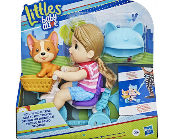 BABY ALIVE LTLS ROLL N PEDAL TRIKE