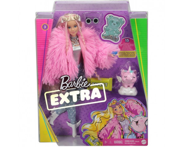 BARBIE EXTRA-FLUFFY PINK JACKET