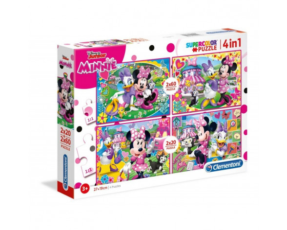 ΠΑΖΛ 2*20+2*60 S.C.MINNIE HAPPY HELPERS