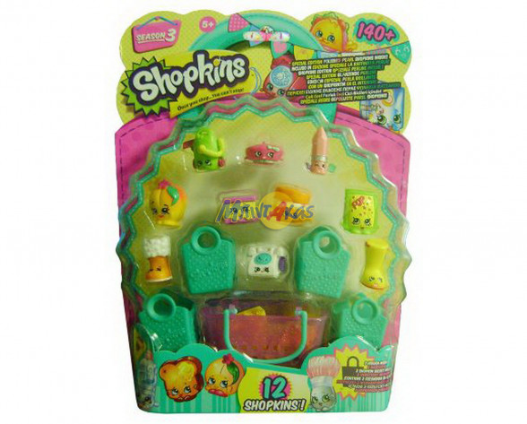 SHOPKINS S3 12ΤΕΜ.ΚΑΡΤΕΛΑ