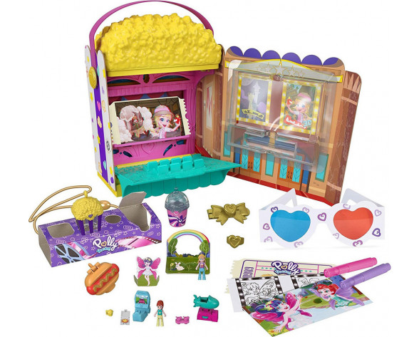 POLLY POCKET-ΣΙΝΕΜΑ ΠΟΠ ΚΟΡΝ ΣΕΤ