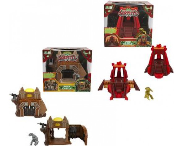 GORMITI MINI PLAYSET ΒΡΑΧΟΣ ΚΑΙ ΦΩΤΙΑ  - 2 ΣΧΕΔΙΑ