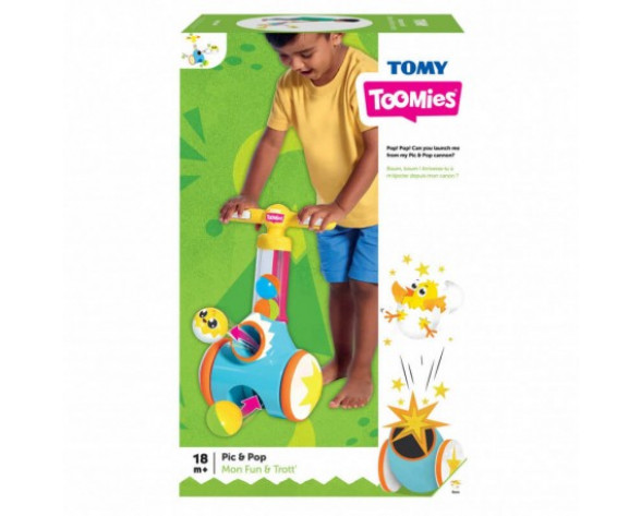 Tomy Βρεφικό Παιχνίδι Pic & Pop 1000-71161