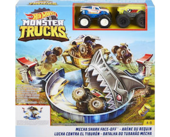 ΣΕΤ ΠΑΙΧΝΙΔΙΟΥ MONSTER TRUCKS ΑΡΕΝΑ ΣΥΓΚΡΟΥΣΗΣ