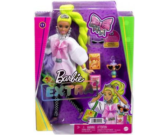 BARBIE EXTRA-NEON GREEN HAIR