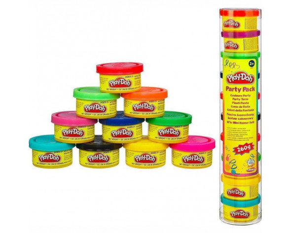 PLAY-DOH ΠΑΡΤΥ ΜΙΝΙ ΒΑΖΑΚΙΑ  10 ΤΕΜ