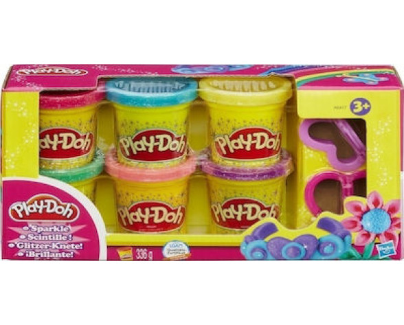 PLAY-DOH SPARKLE COMPOUND COLLECTION
