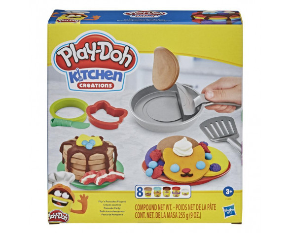 PLAY-DOH FLIP N PANCAKES PLAYSET