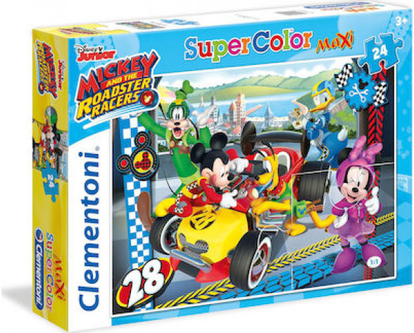 Mickey and the Roadster Racers Maxi Super Color 24 ΚΟΜΜΑΤΙΑ