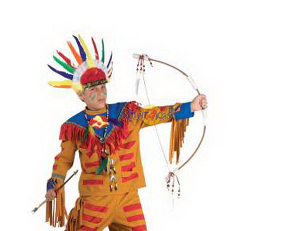 ΤΟΞΟ ΙΝΔΙΑΝΟΥ 60cm ΜΕ ΦΤΕΡΑ ΚΑΙ ΒΕΛΗ