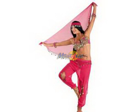 ΣΤΟΛΗ ΑΡΑΒΙΚΗ ΝΥΧΤΑ ΦΟΥΞΙΑ ΜΕ ΜΑΝΤΗΛΙ