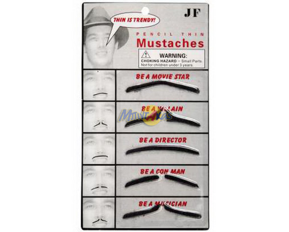 ΜΟΥΣΤΑΚΙΑ ΛΕΠΤΑ 6 ΣΧΕΔΙΑ