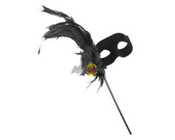 ΜΑΣΚΑ ΜΑΤΙΩΝ ΜΑΥΡΗ ΜΕ ΦΤΕΡΟ ΚΑΙ ΛΑΒΗ