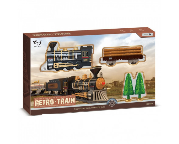 SNAINTER TOYS ΣΕΤ ΤΡΕΝΟΥ ΜΕ ΔΥΟ ΒΑΓΟΝΙΑ (29.6314T)