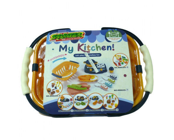 SNAINTER TOYS ΣΕΤ ΤΡΟΦΙΜΩΝ MY KITCHEN RM8205-5