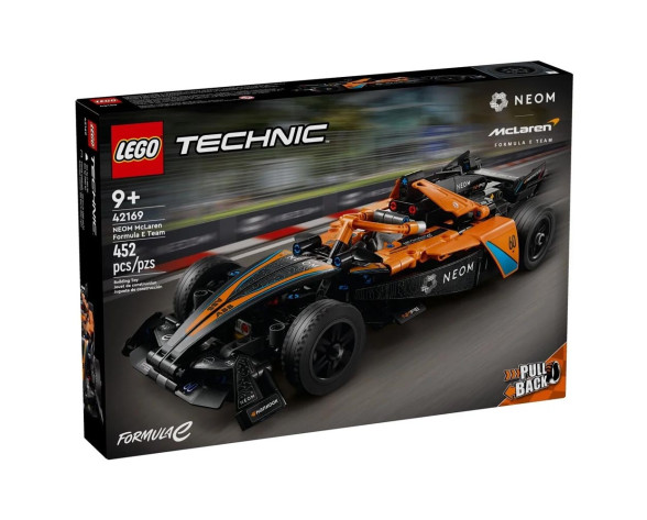 NEOM MCLAREN FORMULA  E RACE CAR