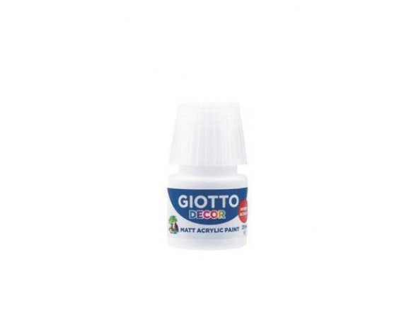 GIOTTO DECOR ACRYLIC 25 ML WHITE 538101