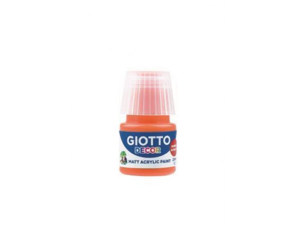 GIOTTO DECOR ACRYLIC 25 ML ORANGE 538105