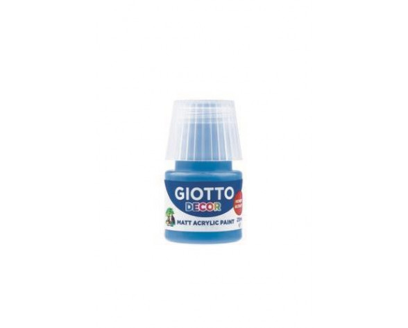 GIOTTO DECOR ACRYLIC 25 ML CYAN 538115