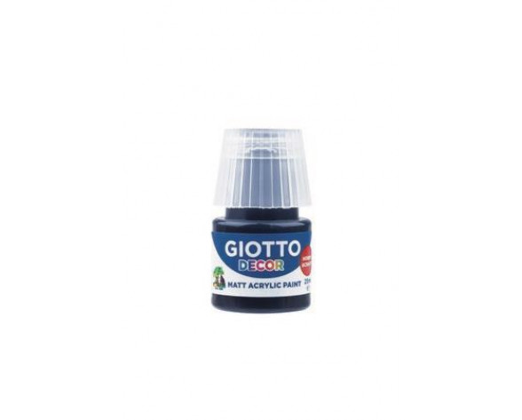 GIOTTO DECOR ACRYLIC 25 ML BLACK 538124