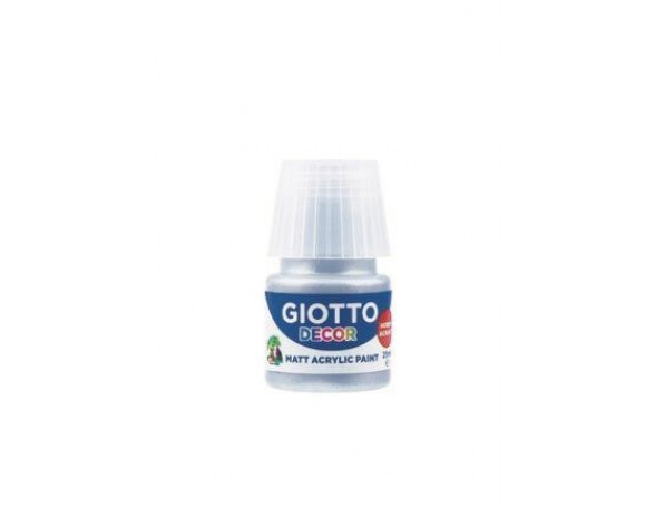 GIOTTO DECOR ACRYLIC 25 ML SILVER 538150