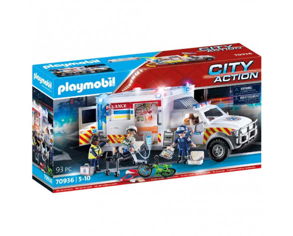 US AMBULANCE ΟΧΗΜΑ ΠΡΩΤΩΝ ΒΟΗΘΕΙΩΝ
