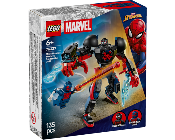 MILES MORALES MECH VS SPIDERMAN