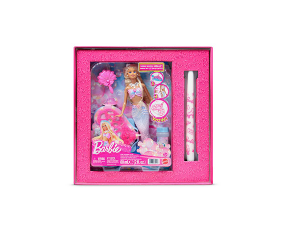 ΛΑΜΠΑΔΑ BARBIE ΓΟΡΓΟΝΑ ΜΕ ΦΟΥΣΚΕΣ