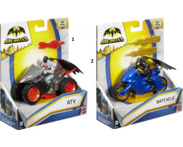 Batman Όχημα Με Μηχανισμό Προώθησης & Όπλα - 2 Σχέδια (DKN48)