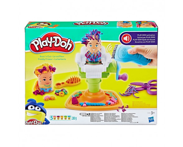 Hasbro Play Doh Buzz N Cut - Fuzzy Pumper Barber Shop E2930