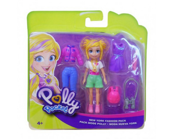 Polly Pocket Κούκλα Με Ρούχα 3 σχέδια (GDM01)