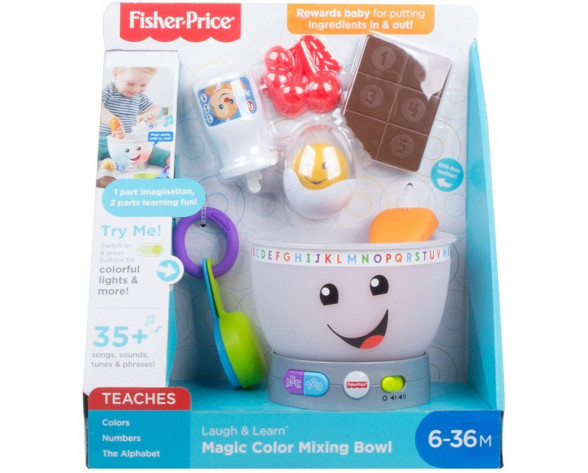 FISHER PRICE ΕΚΠΑΙΔΕΥΤΙΚΟ ΜΠΟΛ ΖΑΧΑΡΟΠΛΑΣΤΙΚΗΣ GMX47