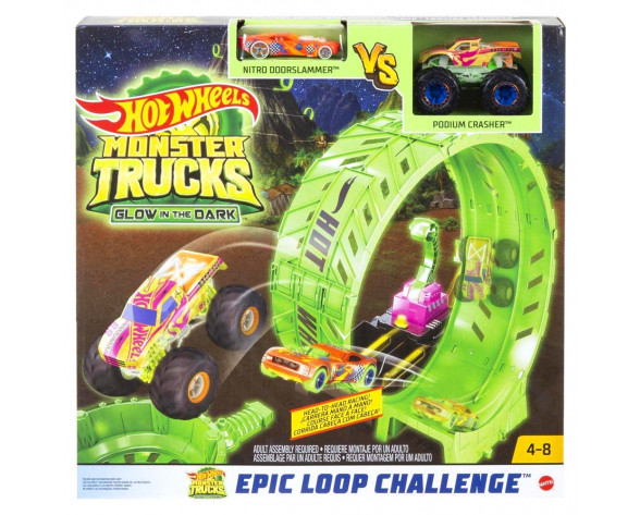 HOT WHEELS MONSTER TRUCK ΠΙΣΤΑ ΣΟΥΠΕΡ ΛΟΥΠ