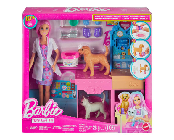 BARBIE ΙΑΤΡΕΙΟ ΓΙΑ ΖΩΑΚΙΑ