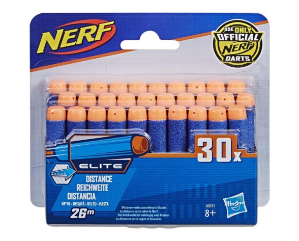 NERF NSTRIKE ELITE ΑΝΤΑΛ/ΚΑ ΒΕΛΑΚΙΑ 30 ΤΕΜ