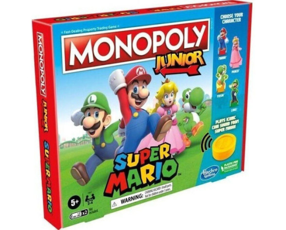MONOPOLY JUNIOR SUPER MARIO EDITION