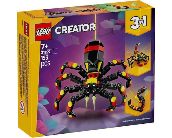 WILD ANIMALS: SURPRISING SPIDER