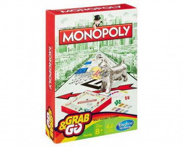 MONOPOLY GRQAB AND GO-TRAVEL