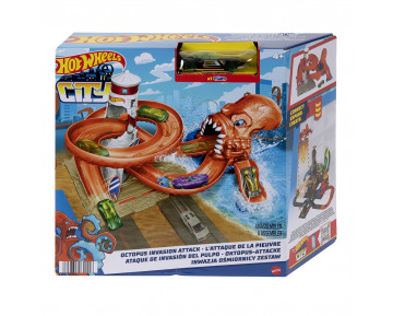 HOT WHEELS ΠΙΣΤΕΣ CITY ΜΕ ΘΗΡΙΑ