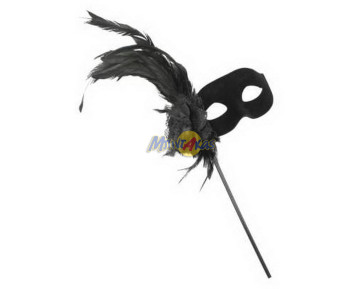 ΜΑΣΚΑ ΜΑΤΙΩΝ ΜΑΥΡΗ ΜΕ ΦΤΕΡΟ ΚΑΙ ΛΑΒΗ