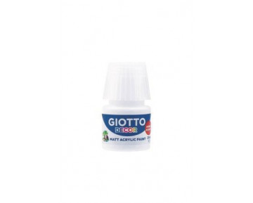 GIOTTO DECOR ACRYLIC 25 ML WHITE 538101