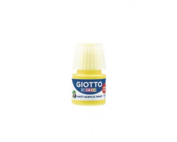 GIOTTO DECOR ACRYLIC 25 ML PRIMARY YELLOW 538102