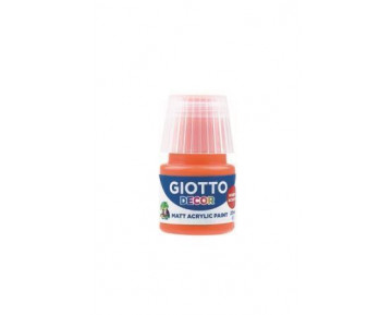 GIOTTO DECOR ACRYLIC 25 ML ORANGE 538105