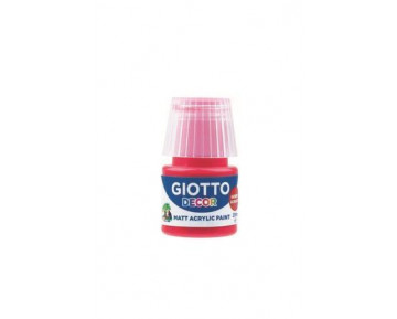 GIOTTO DECOR ACRYLIC 25 ML VERMILLION RED 538107