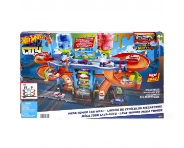 HOT WHEELS MEGA ΠΛΥΝΤΗΡΙΟ ΧΡΩΜΟΚΕΡΑΥΝΩΝ