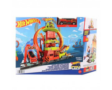 HOT WHEELS CITY ΠΙΣΤΑ ΠΥΡΟΣΒΕΣΤΙΚΟΣ ΣΤΑΘΜΟΣ
