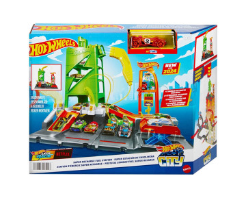 HOT WHEELS CITY ΠΙΣΤΑ ΣΤΑΘΜΟΣ ΚΑΥΣΙΜΩΝ